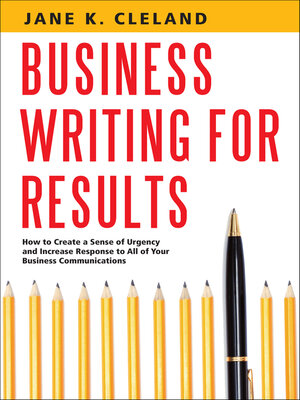 cover image of Business Writing for Results
